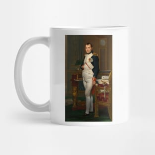 The Emperor Napoleon in His Study at the Tuileries by Jacques-Louis David Mug